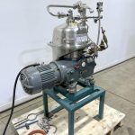 WESTFALIA SB 7-06-076 CLARIFIER CENTRIFUGE, 316SS.