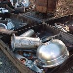 WESTFALIA RTA 45/OSM 8004 PARTS. BOWLS, FRAMES, MOTORS.