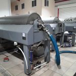WESTFALIA RCC 458-08-30 TRICANTER CENTRIFUGE, 316SS.