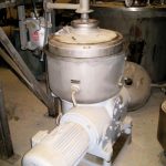 WESTFALIA OP 10006 SOLID BOWL SEPARATOR, 316SS.