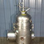 WESTFALIA MM 9004 WARM MILK SEPARATOR, 316SS.