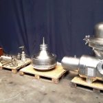 WESTFALIA MSA 100-01-076 MILK SEPARATOR, 316SS.