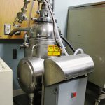 WESTFALIA MP 1254-D WARM MILK SEPARATOR, 316SS.