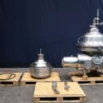 WESTFALIA MSA 120-01-076 MILK SEPARATOR, 316SS.