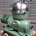 WESTFALIA KO 8006 CHAMBER BOWL CENTRIFUGE, 316SS.