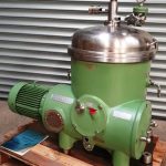 WESTFALIA KR 9006 CHAMBER BOWL CENTRIFUGE, 316SS.