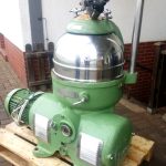 WESTFALIA KG 8006 CHAMBER BOWL CENTRIFUGE, 316SS.