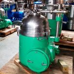 (3) WESTFALIA OSM 8004 SOLID BOWL SEPARATORS, 316SS.
