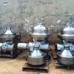 (3) WESTFALIA SAMM 12006 MILK SEPARATORS, 316SS.